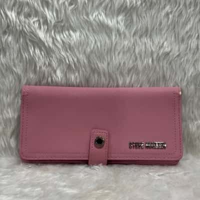 Steve Madden Womens Pink bifold wallet 