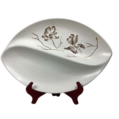 Carlton ware divided serving platter “Magnolia”