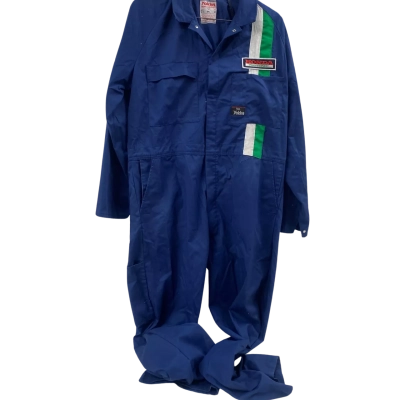 Hard Yakka Men's Honda Coveralls Size 7.5 Blue 