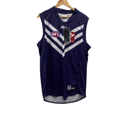 AFL On Field Team Gear Fremantle Home Mens  Size XXXL Jersey *As is see second image*