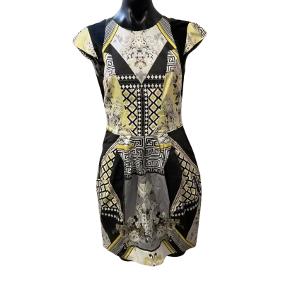 Cue Womens  Size 8 Formal Dress Multicoloured 