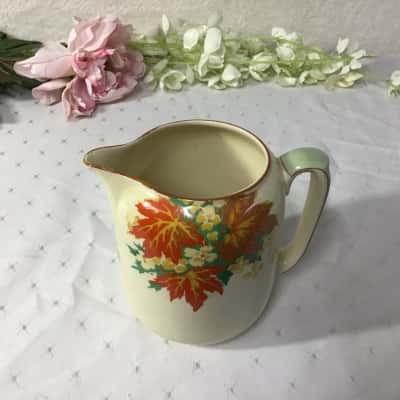 Vintage Royal Doulton "Maple" Ceramic Milk Jug