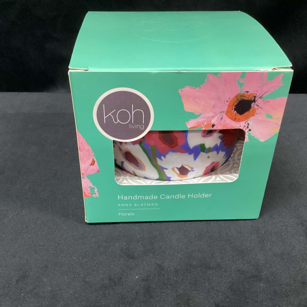 Koh Living Handmade Candle Holder New in Box