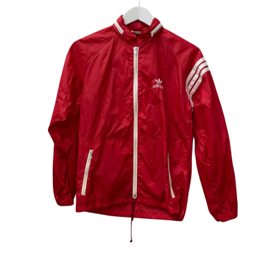 adidas Originals Womens  Rain Jacket Size S Red 