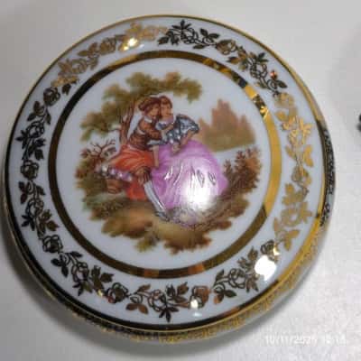 Limoges France Trinket Box Jewelry Box 