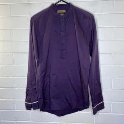 Zara Man Mens  Size M Business Shirt Purple 