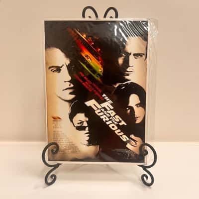 The Fast and the Furious 2001 Movie Poster Print Paul Walker Vin Diesel 30 x 21cm