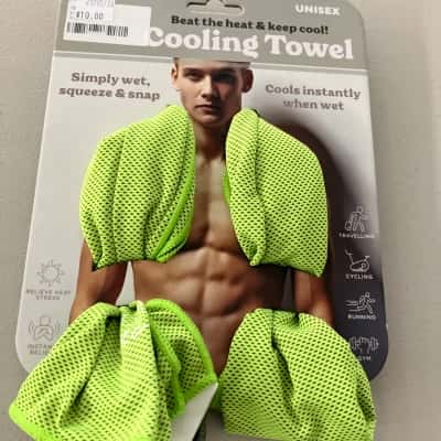 Cotton beach brand cooling towel