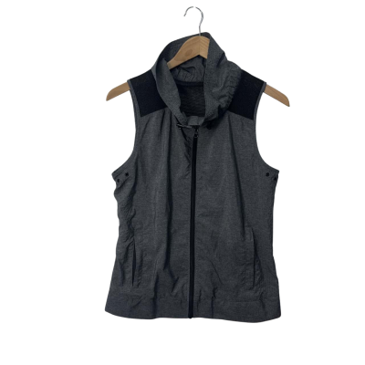 Lorna Jane Womens  Size M Vest Jacket Grey 
