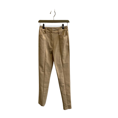Brand New Ivory & Chain Womens  Size 8 Skinny Leg Pants Beige 