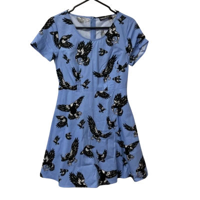 Dangerfield  Womens  Size 6  Animal print / Blue  Casual Dress