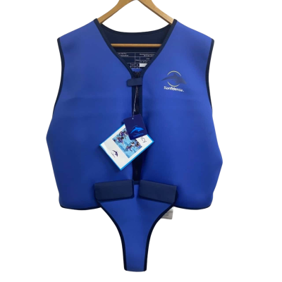  NEW Konfidence Adult Swim Jacket Unisex  Size XL Vest Jacket Blue 