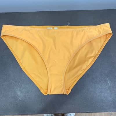 Calvin Klein Swimwear Womens Bikini Bottoms Size L Amber 