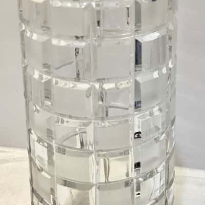 Vintage cut Lead Crystal vase