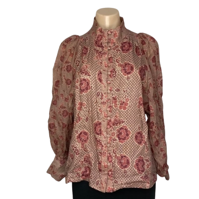 Zoe Kratzmann Atlas linen top  Size 0 