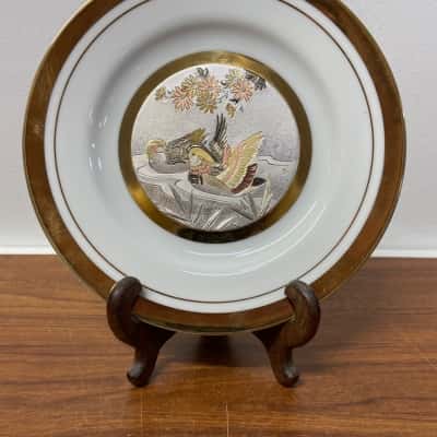 The Art of Chokin decorative plate - Made in Japan
