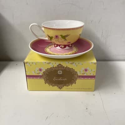antoinette bone china cup and saucer 