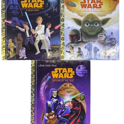Star Wars Little Golden Books Set of 3