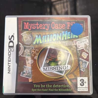 MYSTERY CASE FILES MILLIONHEIR NINTENDO DS