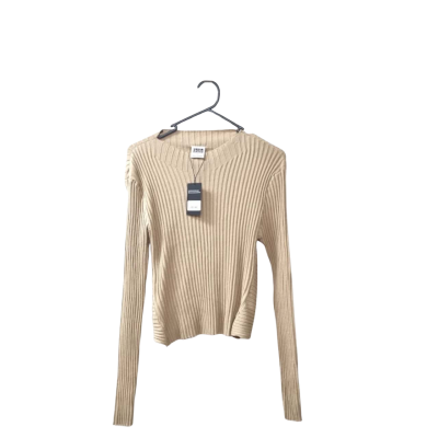 Urban Classics Women's Size L Jumper in Beige 