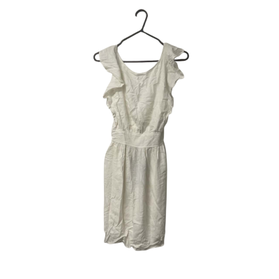 Women’s Sass Size 8 White Beach Babe Dress