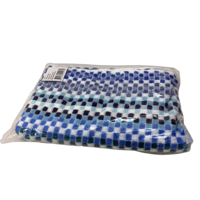 Positana Blue Checkered Beach Towel *New*