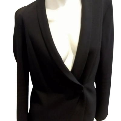 Kookai Womens  Size 36 shawl lapel wrap blazer