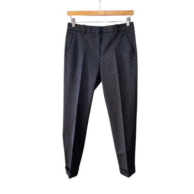 The Kooples Womens  Size 36 Cropped Pants Black  