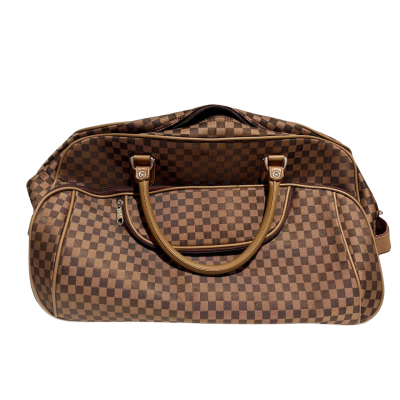 Bon Voyage Unisex Tote Bag Beige / Brown / Cream / Pattern 