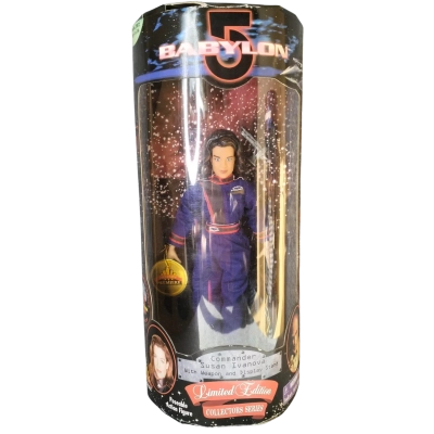 Babylon 5 - Commander Susan Ivanova. Limited Edition Collector's Series with Accessories. Made by Toy Products in 1997.