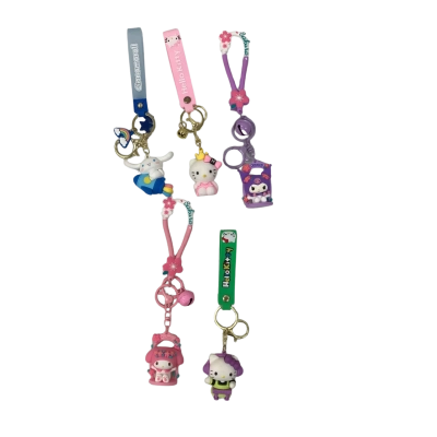 Hello Kitty & Friends Assorted Key/Bag Chains