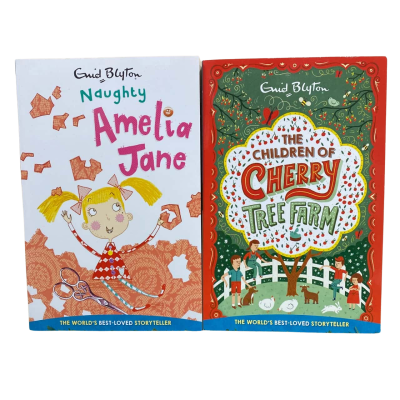 Naughty Amelia Jane & The Children Of Cherry Tree Farm Books By Enid Blyton