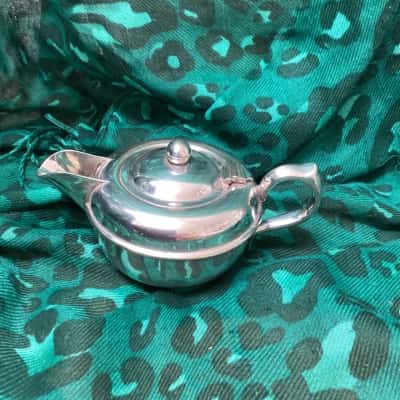 Vintage Silver Plated Teapot - 1 cup capacity