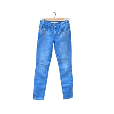 Guess Size 26 Slim Fit Pants Blue 