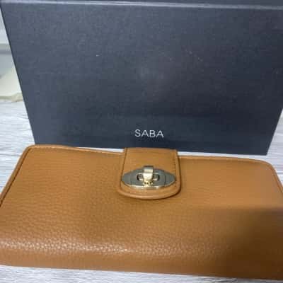 Saba toffee  Brown purse new 