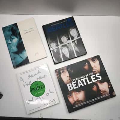 The Beatles John Lennon Biographies Lyrics Photographic History Treasures Box Set