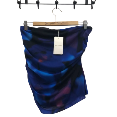 Kookai Womens  Size 12 Strapless top Multicoloured BNWT$110