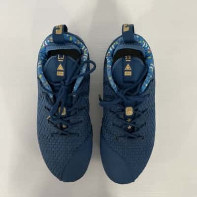 Nike LeBron Agimat Mens  Size 11 Sneakers Blue / Gold 