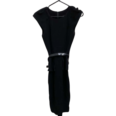Cue Womens  Size 6 Bodycon Dress Black  