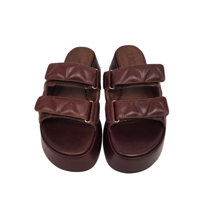  Womens  LMS Shoes Size 38 Maroon  