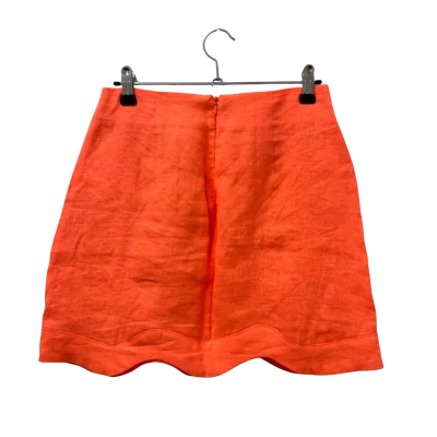 Sheike Womens  Size 6 Mini Skirt Orange 