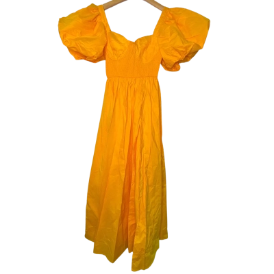 Showpo Womens  Size 8 Maxi Dress Yellow 