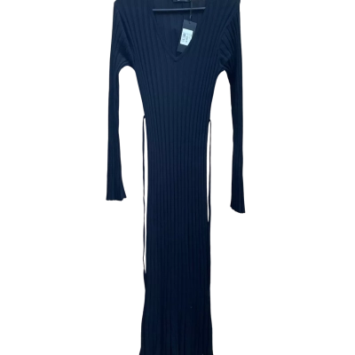 Portmans Womens  Size L Long Sleeve Dress / Maxi Dress Black  