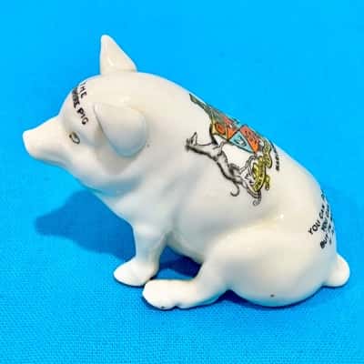 Stoke on Trent “ Arcadian” Wiltshire Pig Figurine 