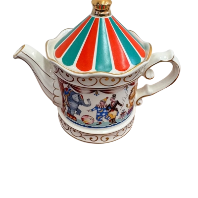 Staffordshire James Sadler Teapot Circus