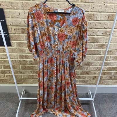 talisman halo 3/4 sleeve dress  Womens  Size XL 
