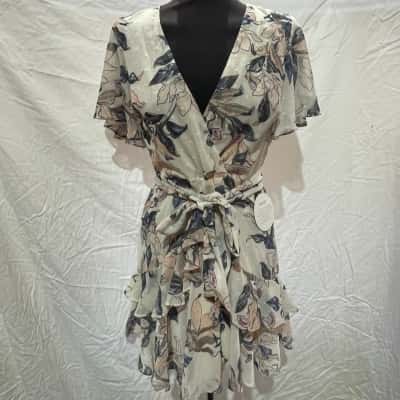 Pilgrim Size 8 Mini Dress Floral 