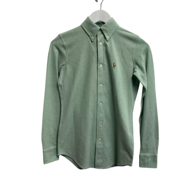 Polo Ralph Lauren Man  Size XS Long Sleeve Shirt / Polo Shirt Green 