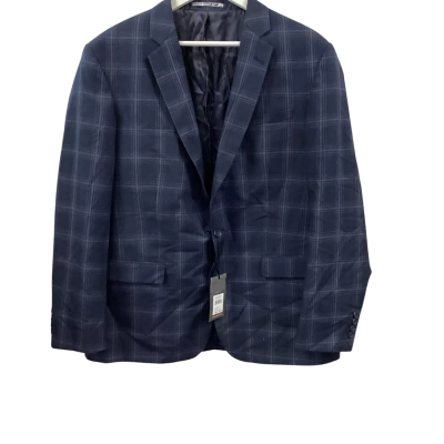 Johnny Bigg Mens Size 44 Suit Jacket Navy Blue 