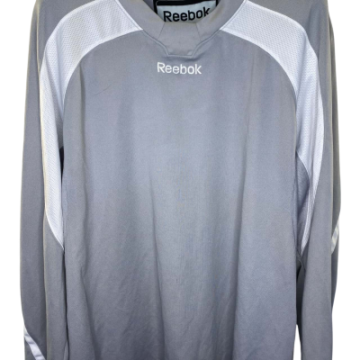 Reebok Mens Shirt  Size XL Grey / White 